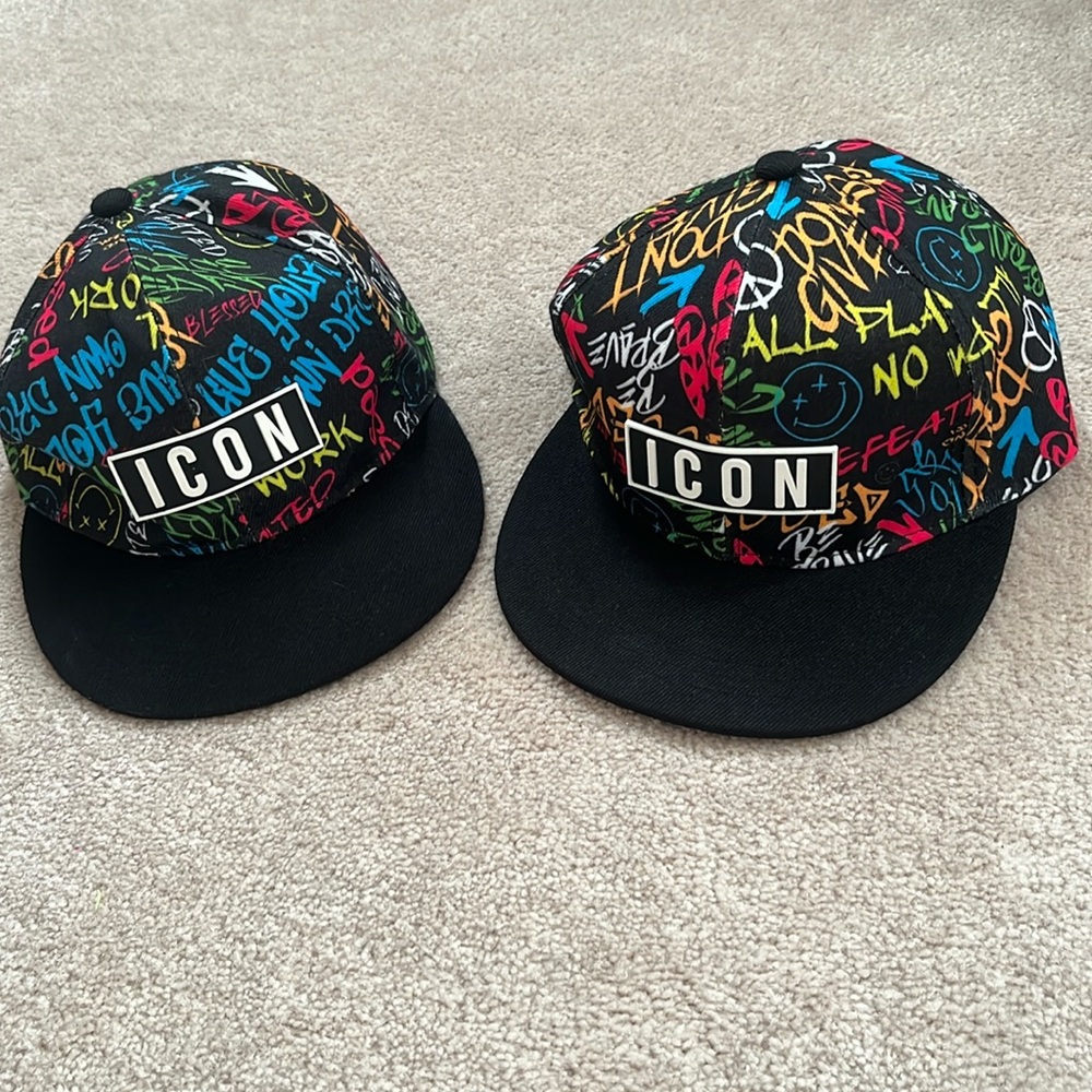 2 kid hats